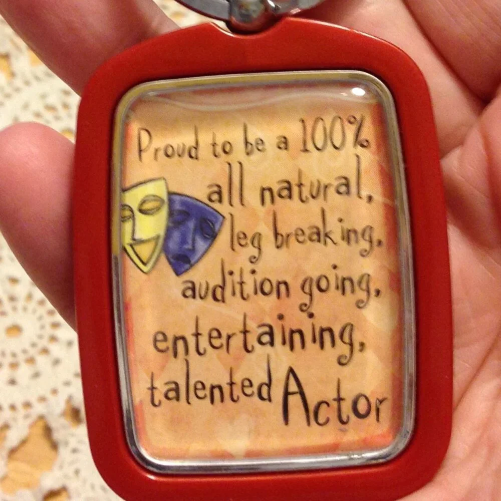 Acting keychain, proud to be an Ace Actor!